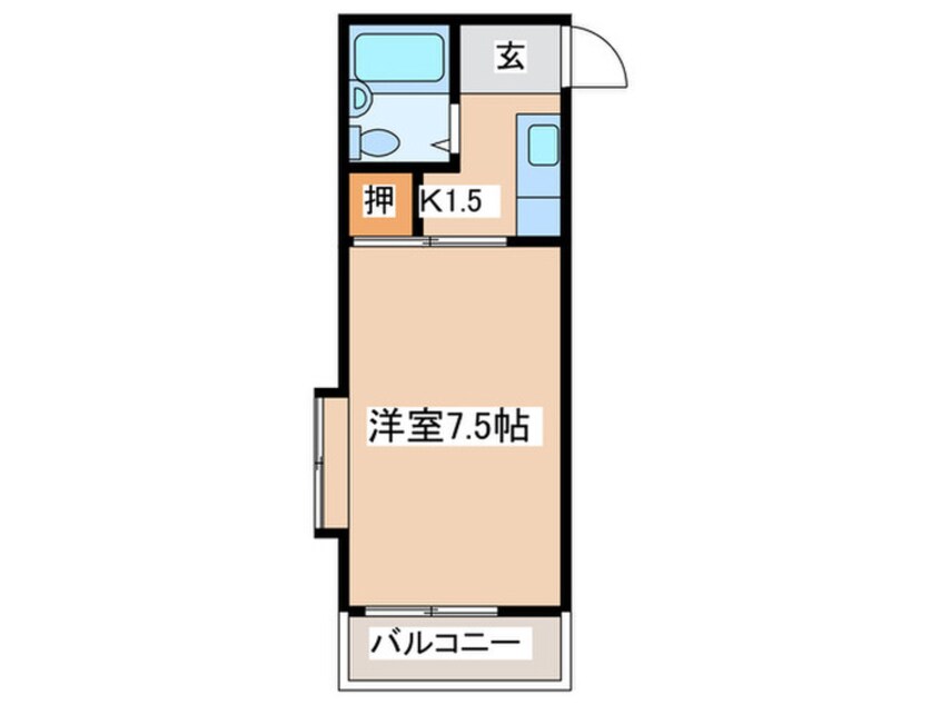 間取図 フジハイツ