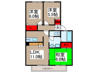 間取図 メディオフレマリール