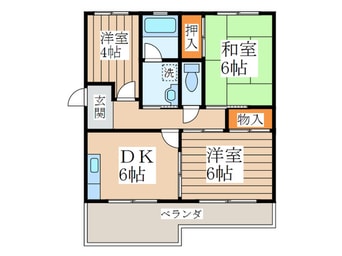 間取図 ＫＯＤＡヒルズ武蔵関