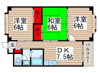 間取図 ニューブライトマンション