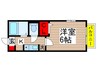 プランドール 1Kの間取り