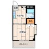 グレイス桜ケ丘壱番館 1Kの間取り