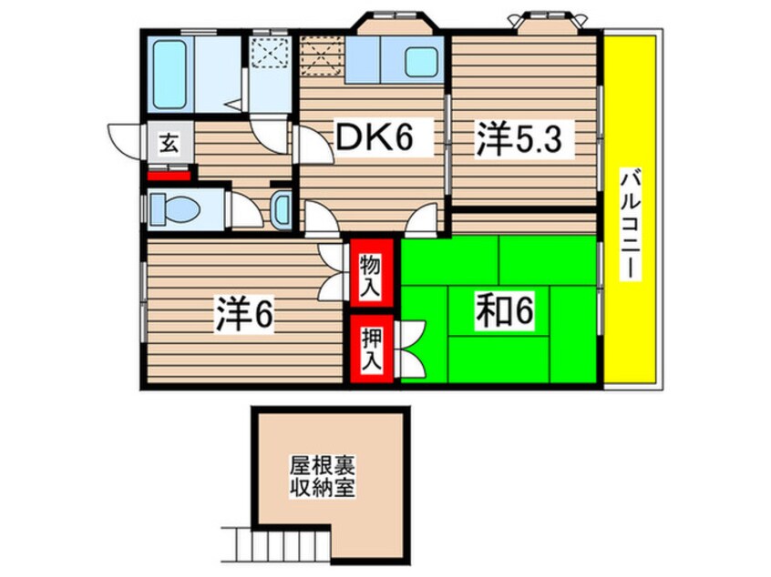 間取図 ミノハウス　宮崎