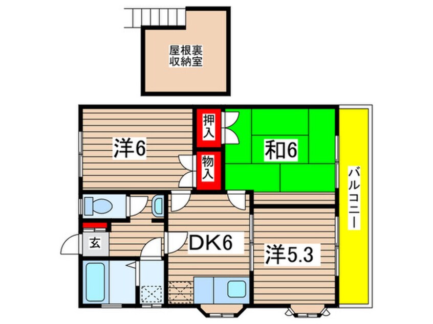 間取図 ミノハウス　宮崎