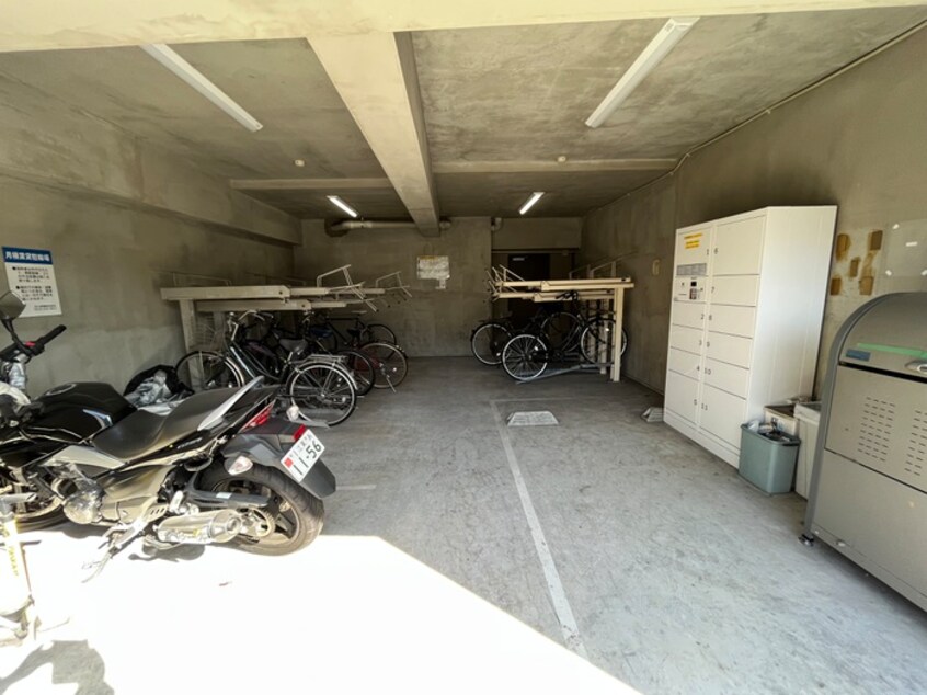 駐輪場 モンシェ－ル錦糸町二番館