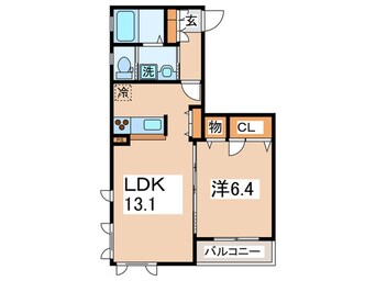 間取図 プランド－ル・Ｔ