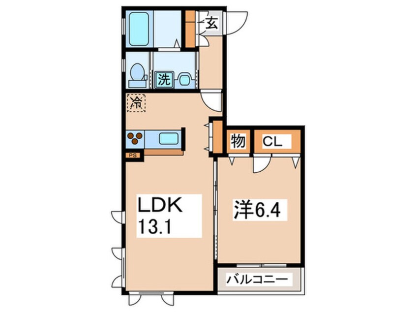 間取図 プランド－ル・Ｔ