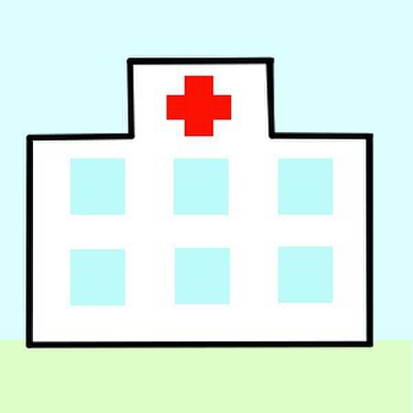 あらいやくしクリニック(病院)まで65m 上高田フラッツ