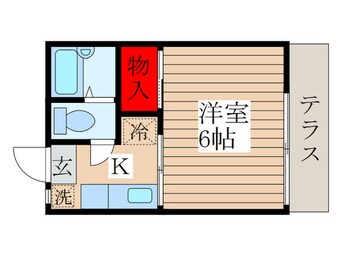 間取図 グリーンヒルＢ