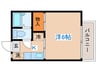 グリーンヒルＢ 1Kの間取り