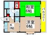 デラックス東京 2Kの間取り