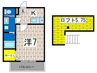 間取図 Ｋ－ＳＴＡＧＥ