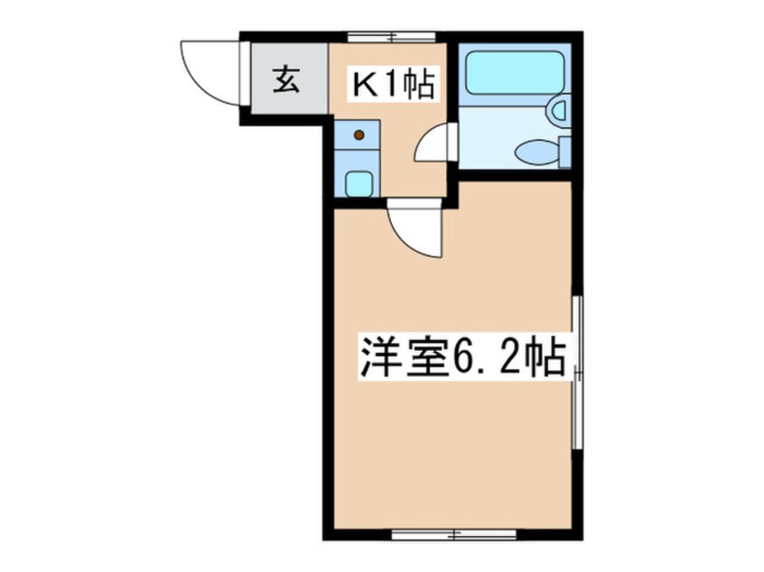 間取図 ハイツウイスタリアＡ