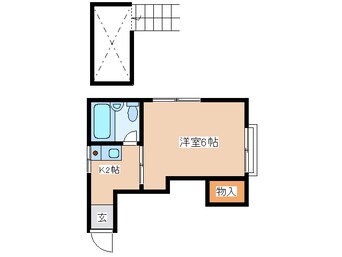 間取図 ハイツウイスタリアＡ