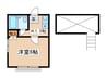 ハイツウイスタリアＡ 1Kの間取り
