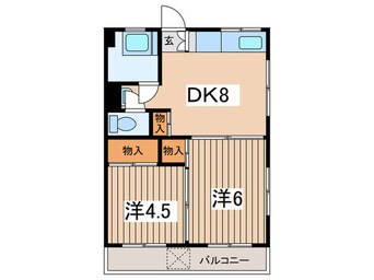 間取図 桜ケ丘マンション