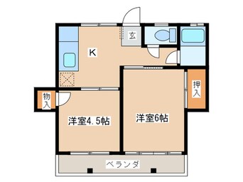 間取図 山田屋荘