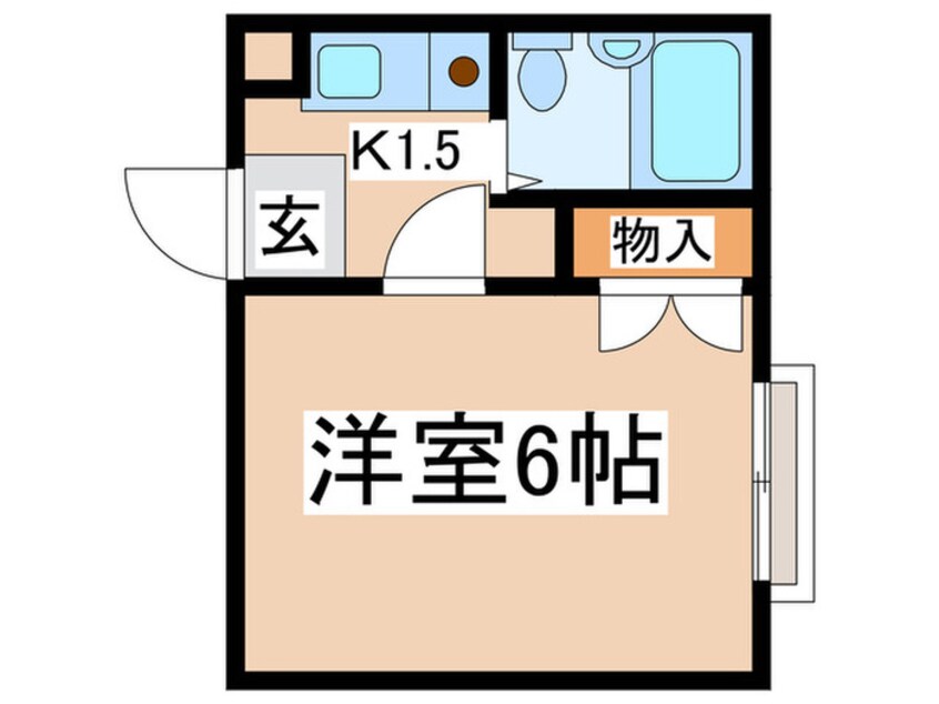 間取図 ハイツウイスタリアＢ