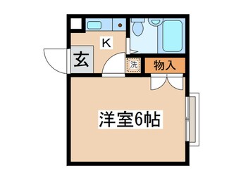 間取図 ハイツウイスタリアＢ
