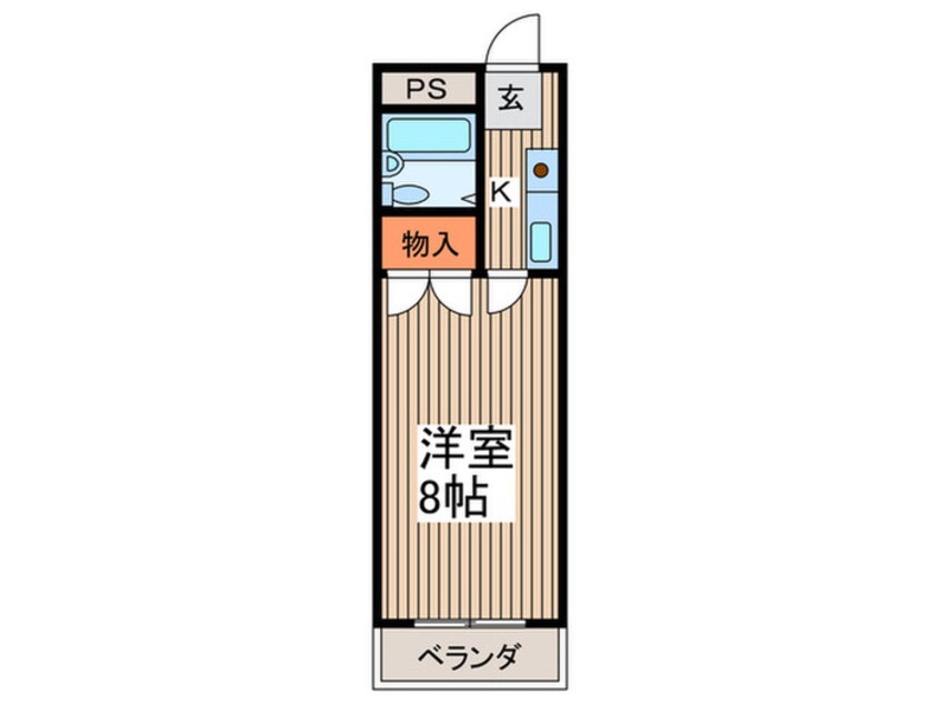 間取図 カーサトキ