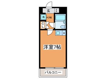 間取図 ワコーレ・メイ中村橋(404)