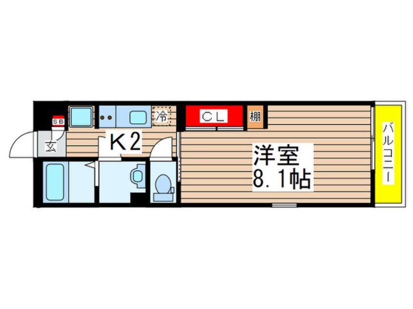 間取図 リブリ・ミッドサマー