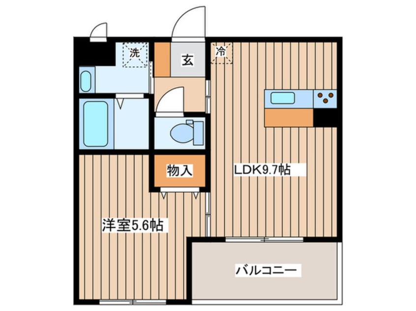 間取図 HIKARI