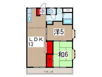 間取図 マンションスイ－トパ－ク