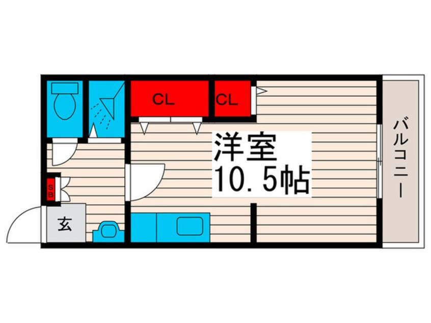 間取図 ＡＮハイツ