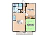 ＤＷＥＬＬ－ＡＺＵＳＡⅡ 2LDKの間取り