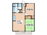 ＤＷＥＬＬ－ＡＺＵＳＡⅡ 2LDKの間取り