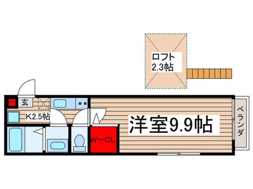 間取図 リベルタⅤ