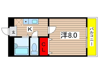 間取図 キャトルセゾン