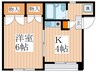 昭和館 1Kの間取り