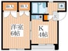 昭和館 1Kの間取り