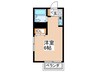 ハイムK 1Rの間取り