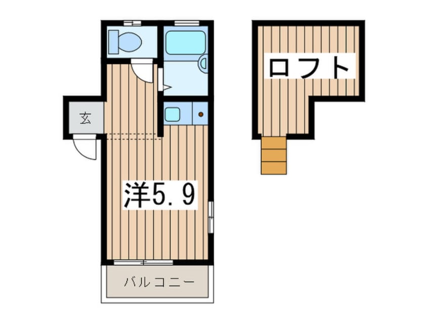 間取図 ミラノシティ中央林間
