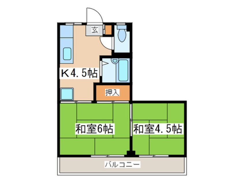 間取図 須賀第1ビル