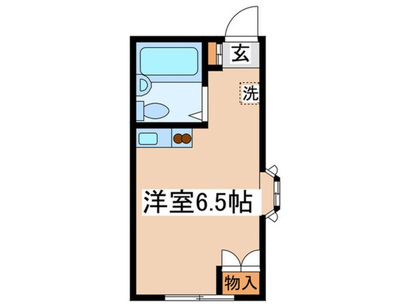 間取図 コーポ村上