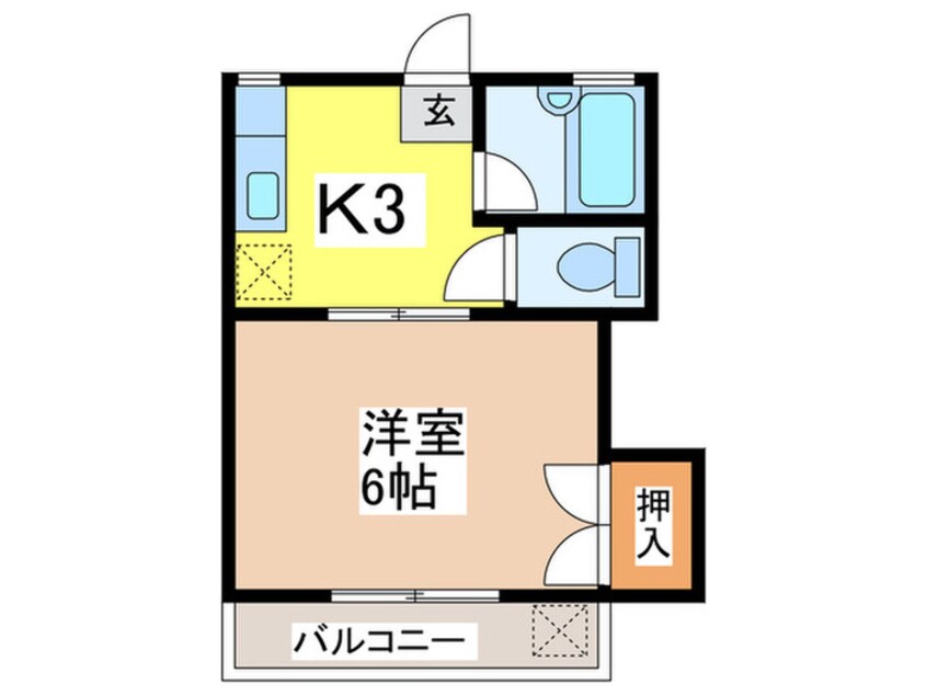 間取図 善福寺荘