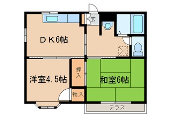 間取図 田中ハイツ