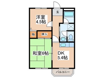 間取図 グリーンヴィラ