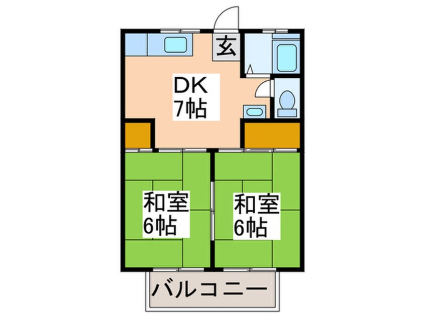 間取図 和田ハイム