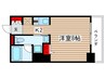 パ－クアクシス亀戸 1Kの間取り