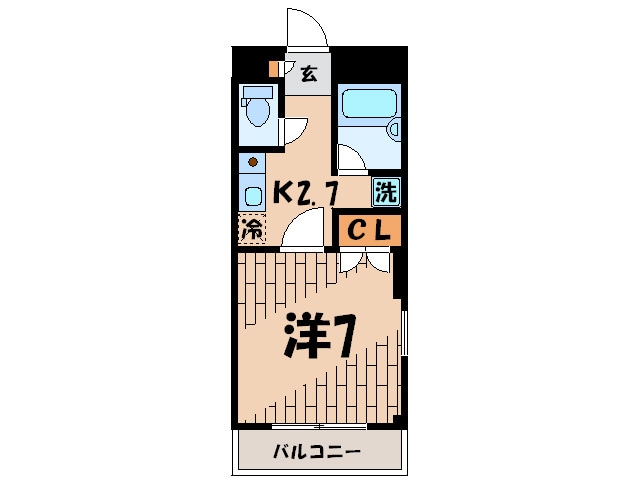 間取り図 アメニティ三軒茶屋