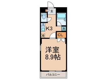 間取図 アメニティ三軒茶屋
