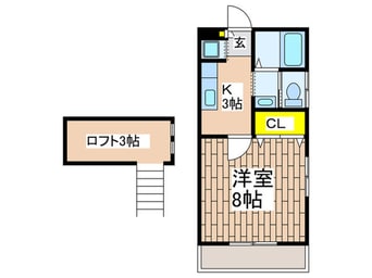 間取図 エスポワ－ル・港南
