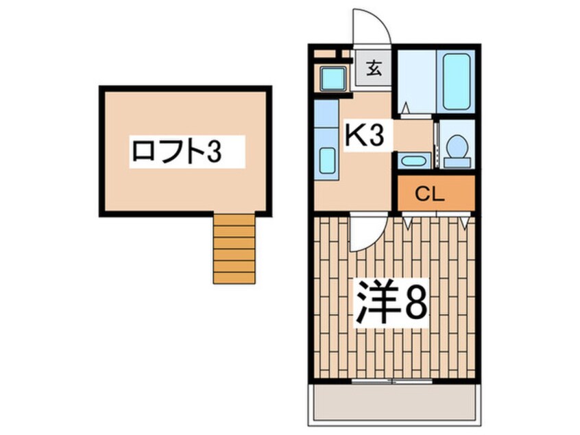 間取図 エスポワ－ル・港南