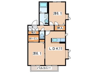 間取図 アドニスⅡ