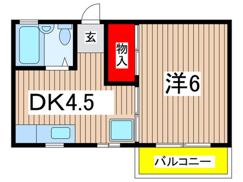 間取図 グリーンコーポ桜井